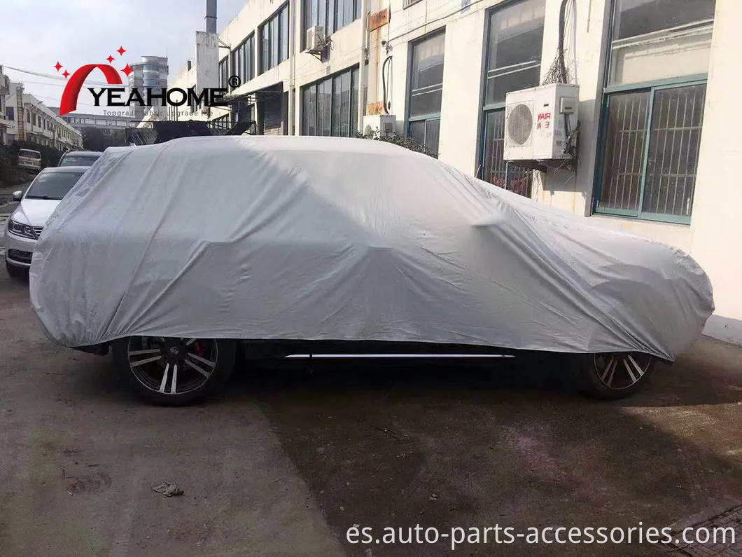 Cubierta elástica de lujo PU recubrimiento anti-UV cubierta de automóvil impermeable